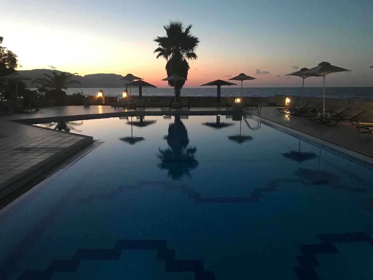 فندق Kournásفي  Aquamar Beach المظهر الخارجي الصورة