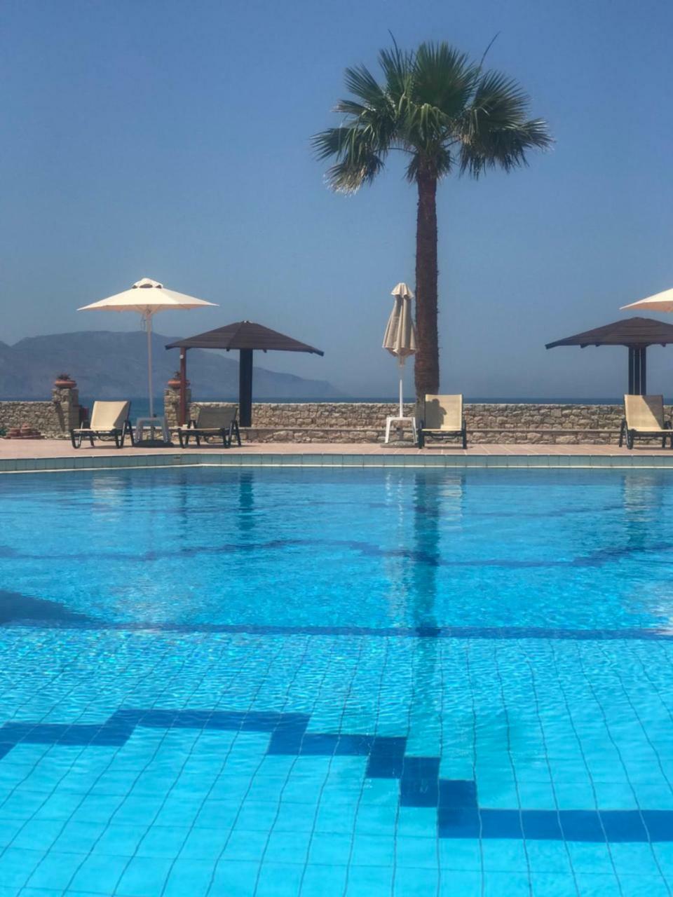 فندق Kournásفي  Aquamar Beach المظهر الخارجي الصورة