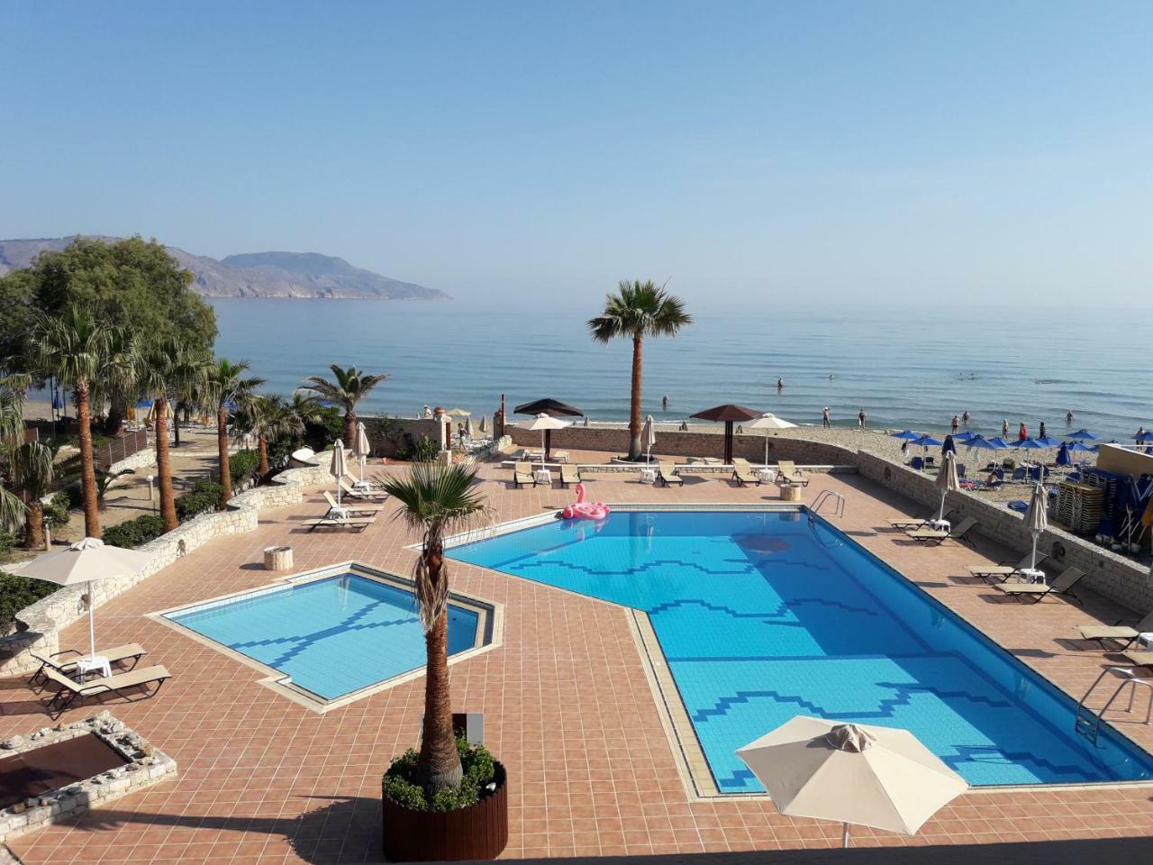 فندق Kournásفي  Aquamar Beach المظهر الخارجي الصورة