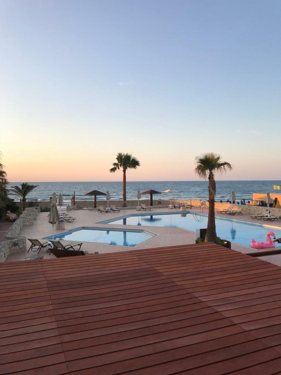 فندق Kournásفي  Aquamar Beach المظهر الخارجي الصورة